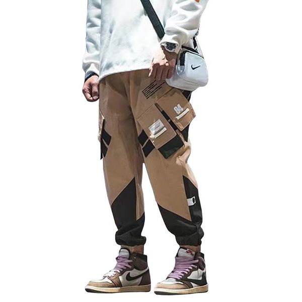men's pants trousers men harem-pants hip hop boy multi-pocket elastic waist design cargo streetwear casual joggers a-40, Black
men's pants trousers men harem-pants hip hop boy multi-pocket elastic waist design cargo streetwear casual joggers a-40, Black