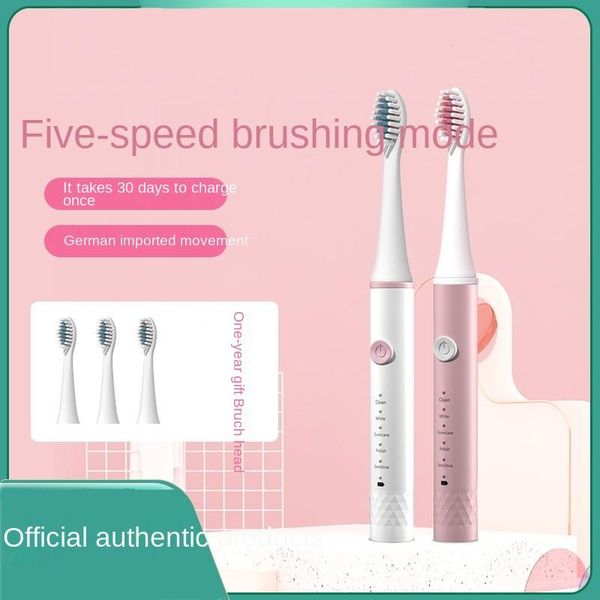 smart electric toothbrush sonic vibration 5 gear home use soft bristle usb rechargeable waterproof children
smart electric toothbrush sonic vibration 5 gear home use soft bristle usb rechargeable waterproof children