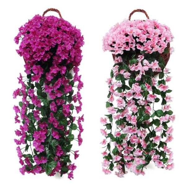 colorful artificial silk violet ivy hang flower for garland wall hanging plant wedding party home garden balcony decoration decorative flowe
colorful artificial silk violet ivy hang flower for garland wall hanging plant wedding party home garden balcony decoration decorative flowe