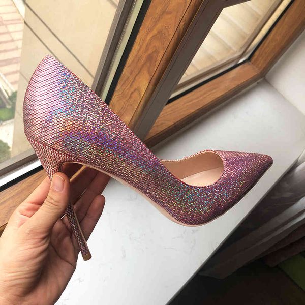 dress shoes tikicup bling pink sequined women pointed toe high heels wedding party bridal ladies designer stiletto pumps size 33-4, Black
dress shoes tikicup bling pink sequined women pointed toe high heels wedding party bridal ladies designer stiletto pumps size 33-4, Black
