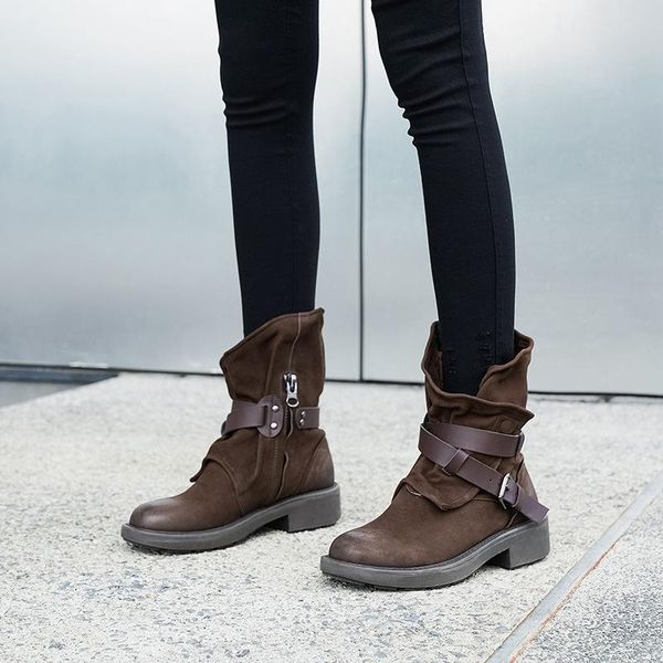 boots kinds of british style winter shoes children's women's korean version cool short belt buckle, Black
boots kinds of british style winter shoes children's women's korean version cool short belt buckle, Black