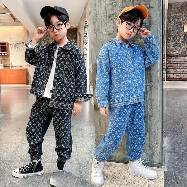 Clothing Sets Kids Boys Girls Cartoon Denim Jacket Print Coat Jeans Pants Baby Set Children Suit Autumn Clothes, White
Clothing Sets Kids Boys Girls Cartoon Denim Jacket Print Coat Jeans Pants Baby Set Children Suit Autumn Clothes, White