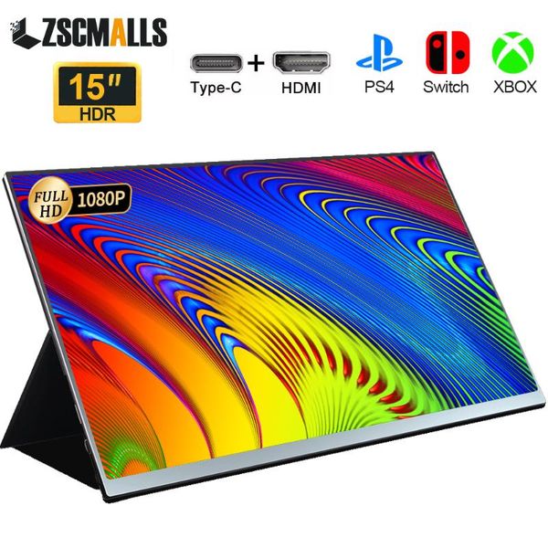 light & thin 15inch portable monitor ips hdr screen for switch ps4 xbox one gaming pc computer tablet second display hd monitors
light & thin 15inch portable monitor ips hdr screen for switch ps4 xbox one gaming pc computer tablet second display hd monitors