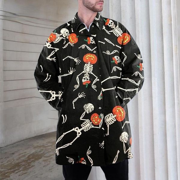 men's jackets men 2021 autumn coat lapel print loose long windbreaker fashion jacket sleeve casual plus size mens clothing, Black;brown
men's jackets men 2021 autumn coat lapel print loose long windbreaker fashion jacket sleeve casual plus size mens clothing, Black;brown
