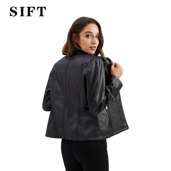 women's leather & faux sift 2021 spring/autmun thin coat clothes female lady shacket jacket casual women dresses purple black
women's leather & faux sift 2021 spring/autmun thin coat clothes female lady shacket jacket casual women dresses purple black