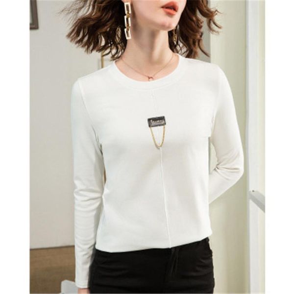 women's t-shirt women basic t shirt autumn spring 95% long sleeve cotton tshirt -3xl solid tee shirts soft harajuku tees female, White
women's t-shirt women basic t shirt autumn spring 95% long sleeve cotton tshirt -3xl solid tee shirts soft harajuku tees female, White