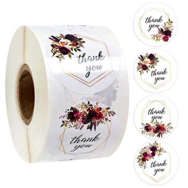 gift wrap 500pcs 4 deisgns floral thank you stickers 1inch for wedding party envelope seal
gift wrap 500pcs 4 deisgns floral thank you stickers 1inch for wedding party envelope seal