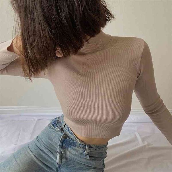 casual solid turtleneck long sleeve y2k crop black t-shirt side drawstring ruched white tee shirt female clothing women 210510
casual solid turtleneck long sleeve y2k crop black t-shirt side drawstring ruched white tee shirt female clothing women 210510