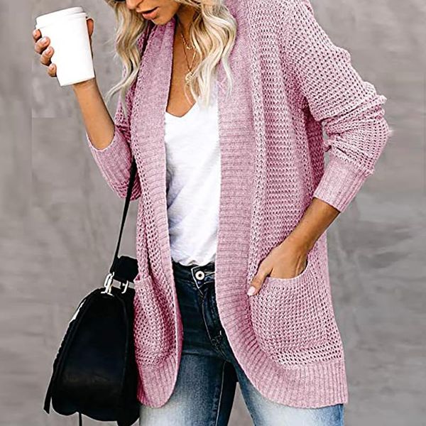 women's knits & tees oversized knitted cardigans women sweater autumn winter coat korean casual vintage plush long knit cardigan casac, White
women's knits & tees oversized knitted cardigans women sweater autumn winter coat korean casual vintage plush long knit cardigan casac, White