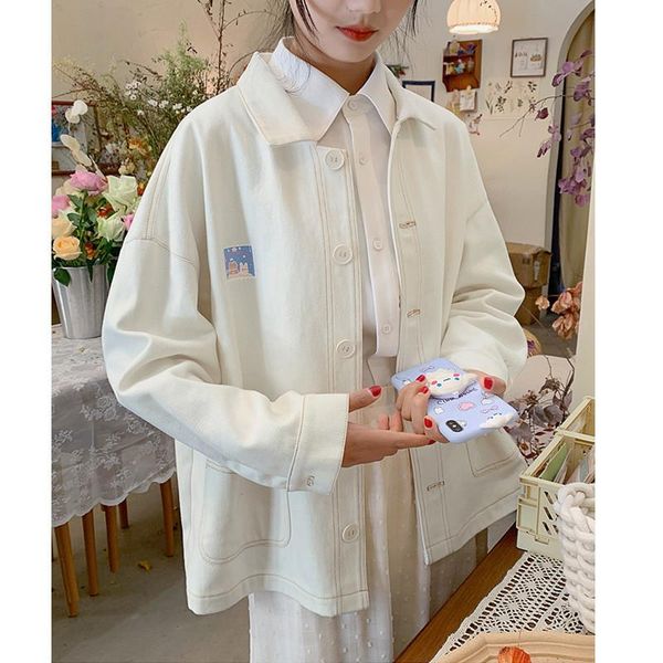 women's jackets french vintage sweet loose print light slim jacket women casual single creasted outer wear 2021 autumn lr1839, Black;brown
women's jackets french vintage sweet loose print light slim jacket women casual single creasted outer wear 2021 autumn lr1839, Black;brown