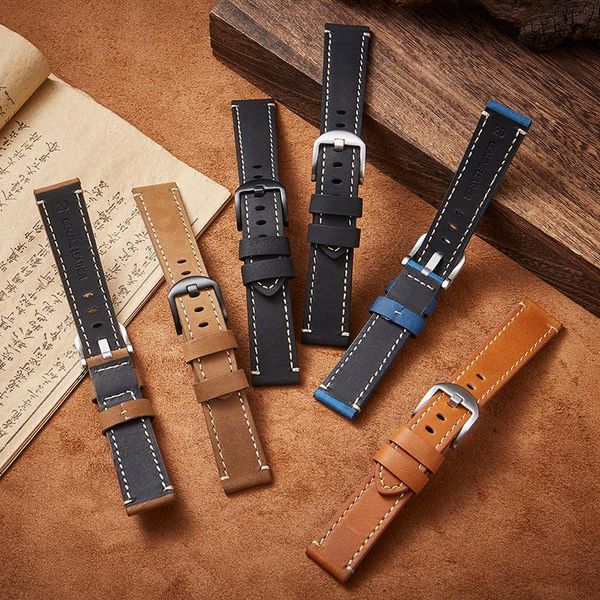 watch bands handmade genuine leather straps men casual watchbands retro band 20mm 22mm 24mm, Black;brown
watch bands handmade genuine leather straps men casual watchbands retro band 20mm 22mm 24mm, Black;brown