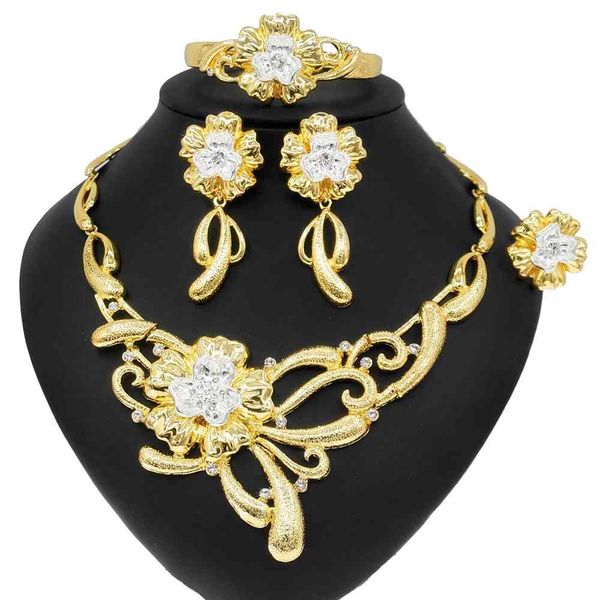 yulaili spring romantic and textured convex flower shape set fashion woman girl wedding party jewelry sets, Silver
yulaili spring romantic and textured convex flower shape set fashion woman girl wedding party jewelry sets, Silver