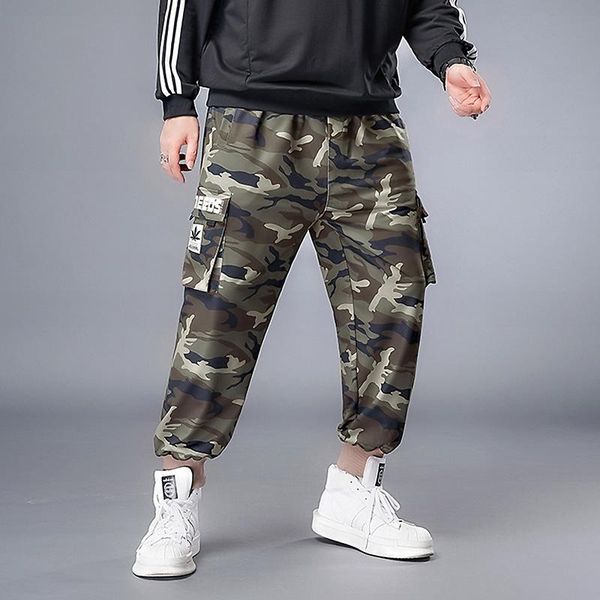 men's pants plus 7xl 6xl 5xl xxxxl harlan beam feet multi-pocket trousers spring camouflage overalls casual slim, Black 
men's pants plus 7xl 6xl 5xl xxxxl harlan beam feet multi-pocket trousers spring camouflage overalls casual slim, Black