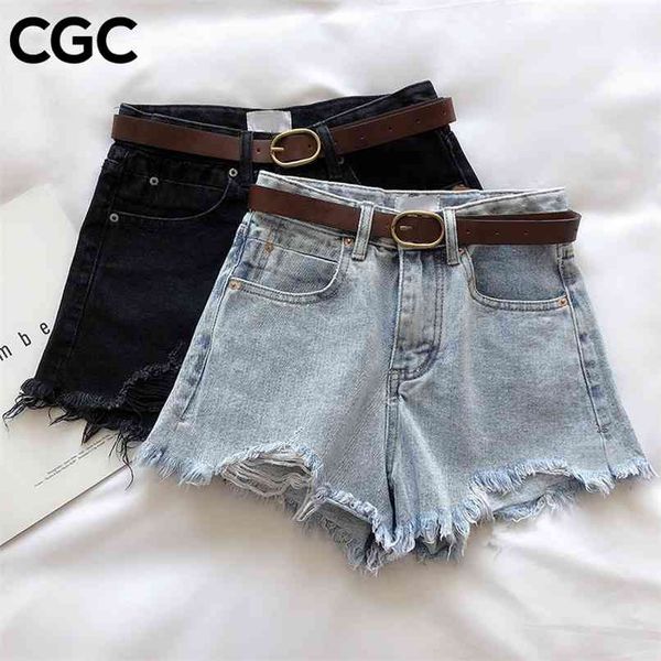 cgc summer jeans shorts loose high waist woman trousers casual denim short pants fashion wide leg female streetwear 210623, White;black
cgc summer jeans shorts loose high waist woman trousers casual denim short pants fashion wide leg female streetwear 210623, White;black