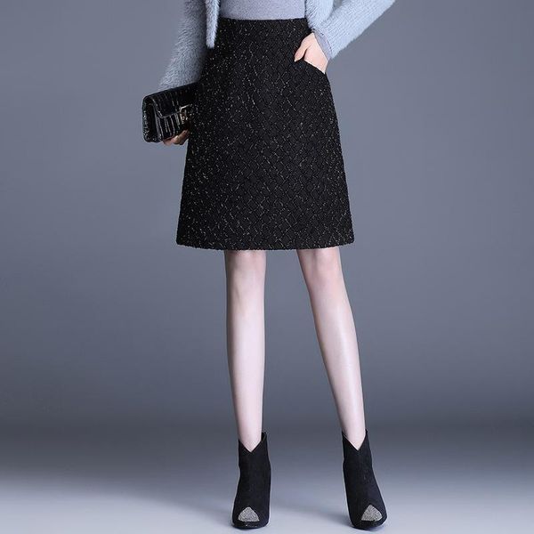 skirts fashion jacquard plaid a-line bodycon skirt autumn winter women elegant chic high waist slim casual black work suit 1183
skirts fashion jacquard plaid a-line bodycon skirt autumn winter women elegant chic high waist slim casual black work suit 1183