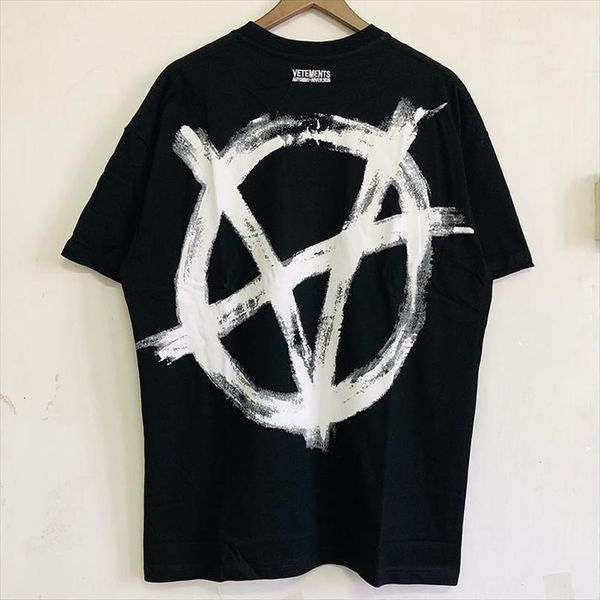 oversize loose vetements women casual men t shirts fashion quality summer style tees, White;black
oversize loose vetements women casual men t shirts fashion quality summer style tees, White;black