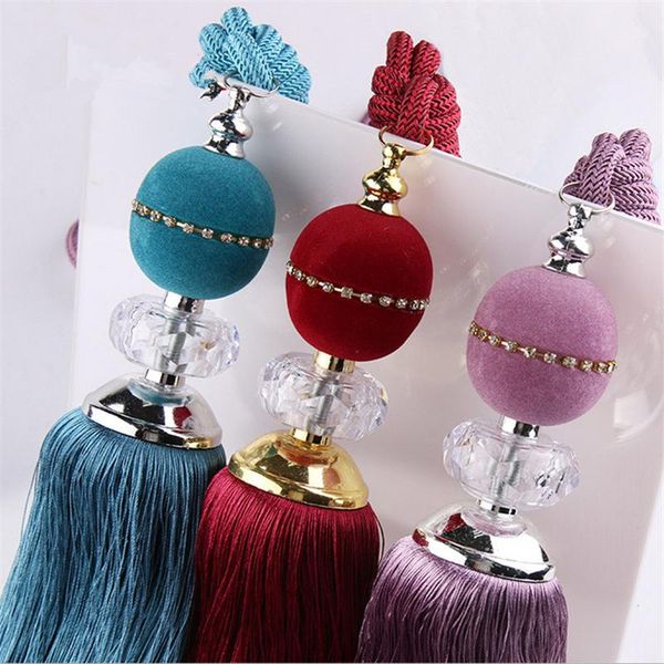 pair window curtain accessories crystal hanging balls tassel hand knitting other home decor
pair window curtain accessories crystal hanging balls tassel hand knitting other home decor