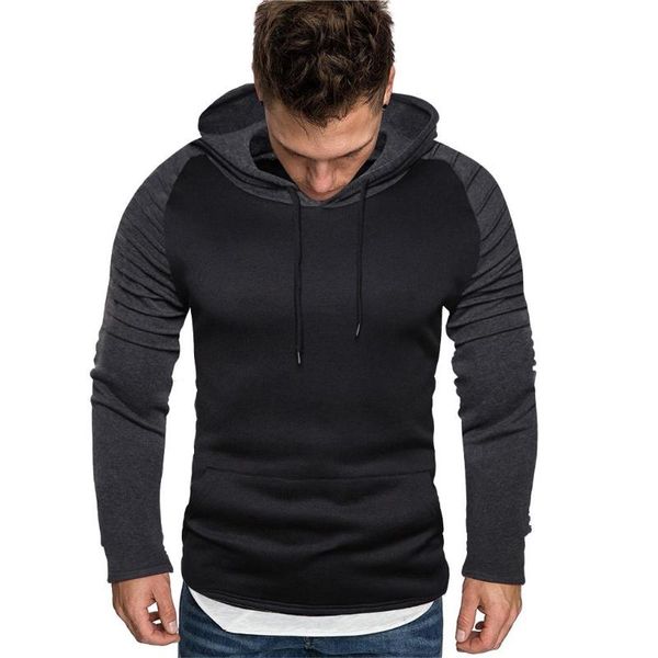 men's hoodies sweatshirts winter pure color stitching casual long sleeve cap sweatshirt streetwear sudadera hombre jackets, Black;brown
men's hoodies sweatshirts winter pure color stitching casual long sleeve cap sweatshirt streetwear sudadera hombre jackets, Black;brown