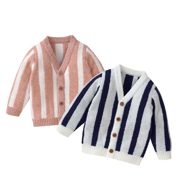 jackets spring autumn toddlers born knitted cardigan, baby boys girls double color stripes long sleeve coat outwear casual, Blue;gray
jackets spring autumn toddlers born knitted cardigan, baby boys girls double color stripes long sleeve coat outwear casual, Blue;gray