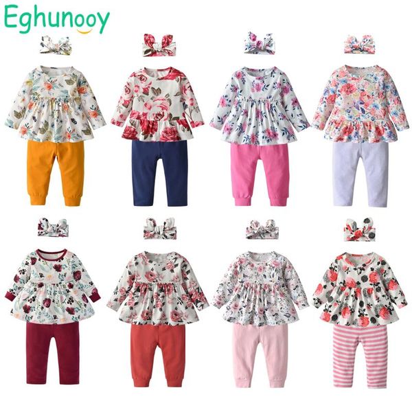 clothing sets infant toddler baby girl clothes set cute casual floral and pants headband spring autumn born outfits, White
clothing sets infant toddler baby girl clothes set cute casual floral and pants headband spring autumn born outfits, White