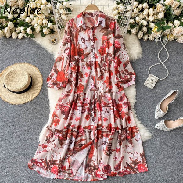 neploe turn down collar long sleeve single breast dress women high waist hip a line print vestido spring robe all match 210510, Black;gray
neploe turn down collar long sleeve single breast dress women high waist hip a line print vestido spring robe all match 210510, Black;gray
