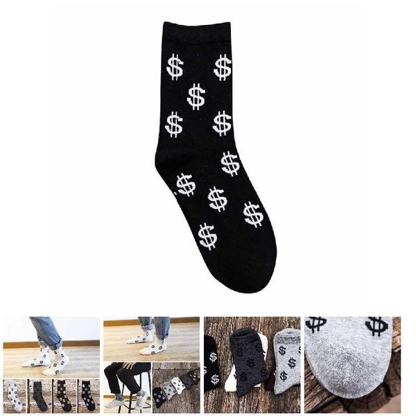 sports socks 1pair spring autumn men dollar symbol printed breathable anti-slip middle long sock ncm99, Black
sports socks 1pair spring autumn men dollar symbol printed breathable anti-slip middle long sock ncm99, Black