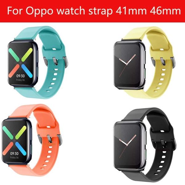 watch bands silicone sport bracelet wrist band for oppo strap 41mm 46mm replacement, Black;brown
watch bands silicone sport bracelet wrist band for oppo strap 41mm 46mm replacement, Black;brown