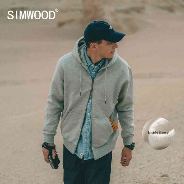 simwood 2021 autumn winter new heavyweight zip up hoodi loose fce sweatshirts ets plus size brand clothing, Black
simwood 2021 autumn winter new heavyweight zip up hoodi loose fce sweatshirts ets plus size brand clothing, Black