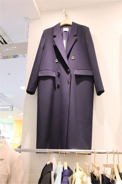 suit 2021 spring blue sea colour long jacket all-match female blazer temperament trench coat for work y1596 xcqp, White;black
suit 2021 spring blue sea colour long jacket all-match female blazer temperament trench coat for work y1596 xcqp, White;black