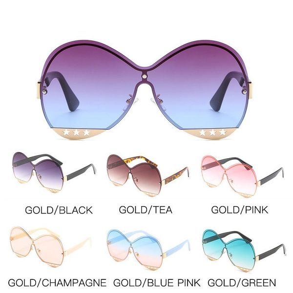 sunglasses fashion women retro design shade decorative star punk sun glasses for men visor mirror uv400 eyewear, White;black
sunglasses fashion women retro design shade decorative star punk sun glasses for men visor mirror uv400 eyewear, White;black