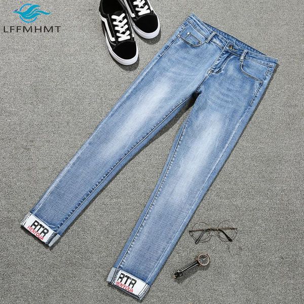 women 100kg 5xl large size letter print pencil leg high waist ankle length jeans female autumn korean style fashion denim pants women's, Blue
women 100kg 5xl large size letter print pencil leg high waist ankle length jeans female autumn korean style fashion denim pants women's, Blue