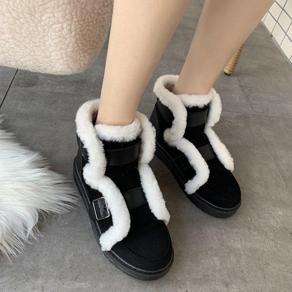 boots women's snow 2021 keep warm platform shoes plus plush winter spring fashion female ankle booties black
boots women's snow 2021 keep warm platform shoes plus plush winter spring fashion female ankle booties black
