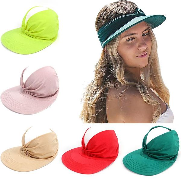 women's summer sun hat fashion beach empty hollow cap ladies outdoor quick dry visor wide brim hats, Blue;gray
women's summer sun hat fashion beach empty hollow cap ladies outdoor quick dry visor wide brim hats, Blue;gray