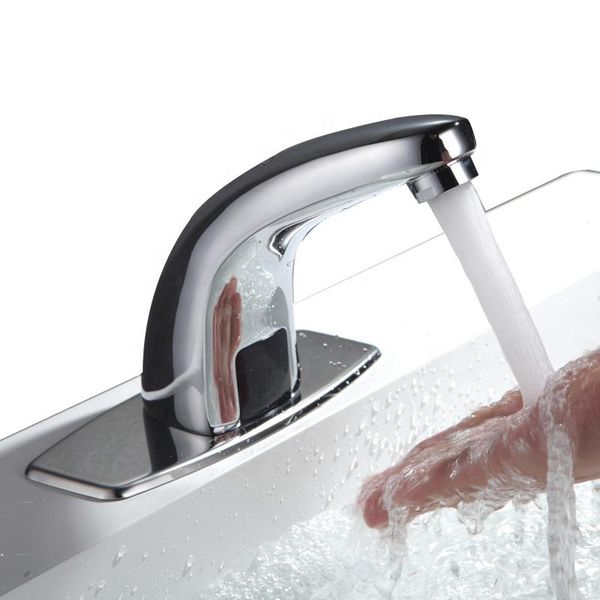 infrared automatic induction faucet & cold l shopping mall washbasin bathroom touch sensor brass faucets golden
infrared automatic induction faucet & cold l shopping mall washbasin bathroom touch sensor brass faucets golden