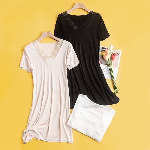 tangge summer knitted silk v-neck lace nightdress mulberry backing suspender skirt short sleeve breathable, Black;red
tangge summer knitted silk v-neck lace nightdress mulberry backing suspender skirt short sleeve breathable, Black;red