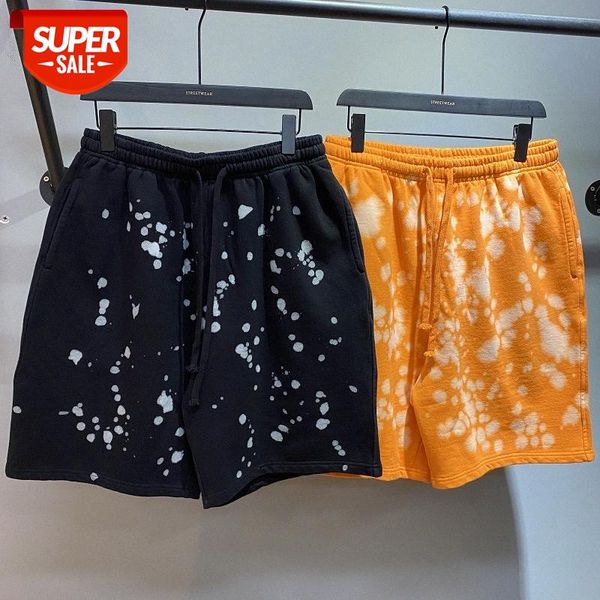 net red with water and ink spray dot shorts male kanye hip-hop loose drawstring terry five-point pants #dp2d, Black
net red with water and ink spray dot shorts male kanye hip-hop loose drawstring terry five-point pants #dp2d, Black