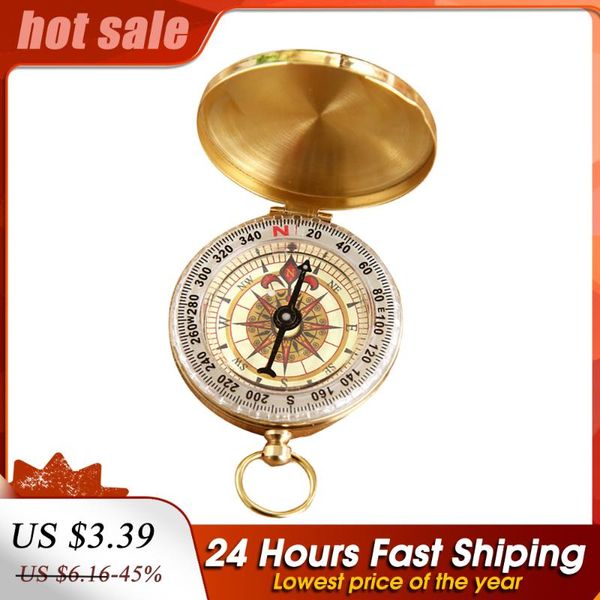 brass pocket compass camping survival classic style glow in the dark gear luminous outdoor gadgets
brass pocket compass camping survival classic style glow in the dark gear luminous outdoor gadgets