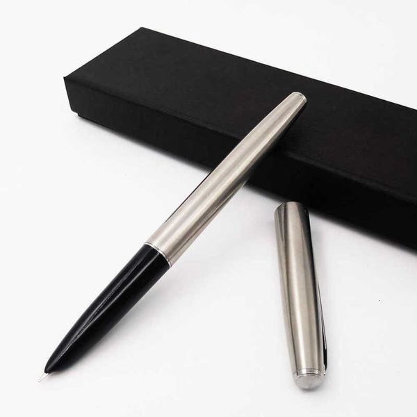 911 sier steel fountain jinhao with 0.38mm fine nib inks luxury metal finance pens office school suppli
911 sier steel fountain jinhao with 0.38mm fine nib inks luxury metal finance pens office school suppli