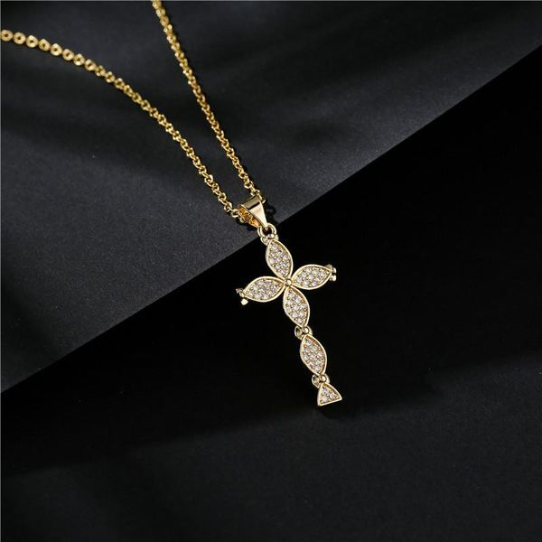 pendant necklaces multi style vintage design cross necklace gold plating charm fine chain christian jewelry gift for male female, Silver
pendant necklaces multi style vintage design cross necklace gold plating charm fine chain christian jewelry gift for male female, Silver
