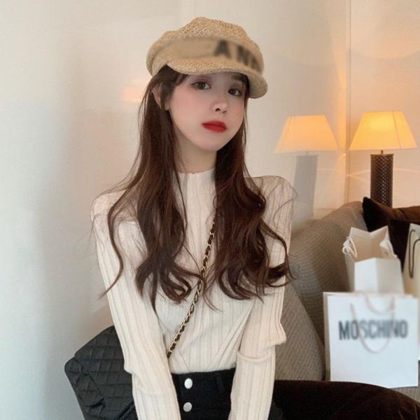 women's sweaters women autumn winter solid color slim long-sleeved half high collar bottom casual sweater, White;black
women's sweaters women autumn winter solid color slim long-sleeved half high collar bottom casual sweater, White;black
