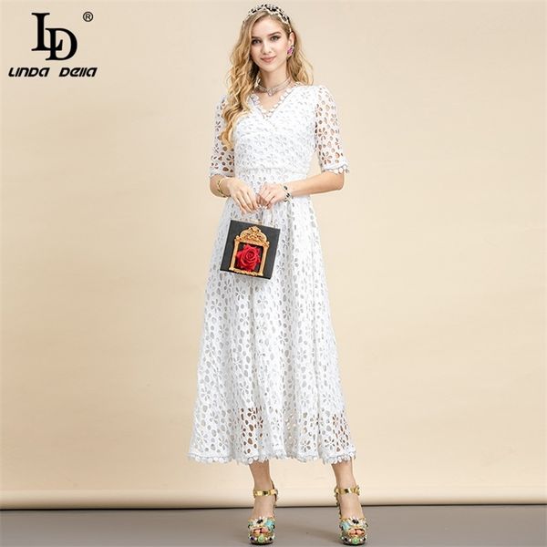runway designer summer bohemian elegant white hollow out long dresses women's v-neck holiday fashion party dress 210522, Black;gray
runway designer summer bohemian elegant white hollow out long dresses women's v-neck holiday fashion party dress 210522, Black;gray