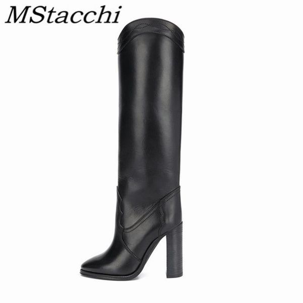 boots mstacchi sewing designe women crude heel cowhide platform motorcycle boot fashion mature female shoes zapatillas mujer, Black
boots mstacchi sewing designe women crude heel cowhide platform motorcycle boot fashion mature female shoes zapatillas mujer, Black