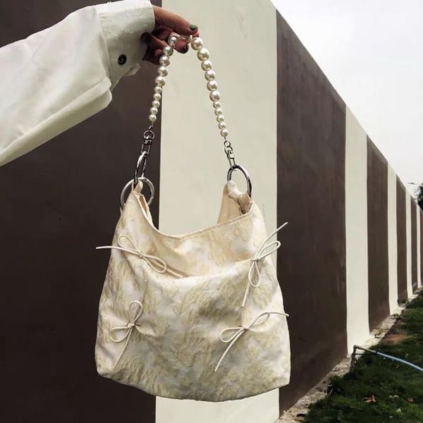 evening bags retro niche jacquard tote spring and summer fashion bow handbag pearl shoulder bag 01-sb-sshdzz
evening bags retro niche jacquard tote spring and summer fashion bow handbag pearl shoulder bag 01-sb-sshdzz