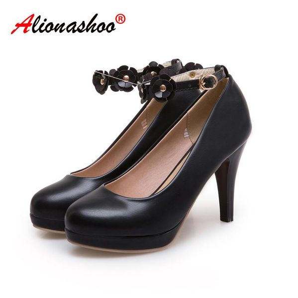 dress shoes women soft leather shallow fashion women's high heels candy colors round toe pumps thin female office, Black
dress shoes women soft leather shallow fashion women's high heels candy colors round toe pumps thin female office, Black