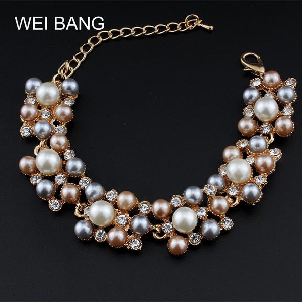 three layer imitation crystal pearl bracelet fashion elegant shiny multilayer drop charm bracelets, Golden;silver
three layer imitation crystal pearl bracelet fashion elegant shiny multilayer drop charm bracelets, Golden;silver