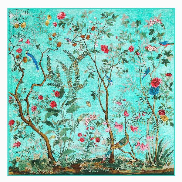 scarves 100% twill silk square scarf trees bird print large size kerchief original design foulard shawls wraps female hijab neckerchief, Blue;gray
scarves 100% twill silk square scarf trees bird print large size kerchief original design foulard shawls wraps female hijab neckerchief, Blue;gray
