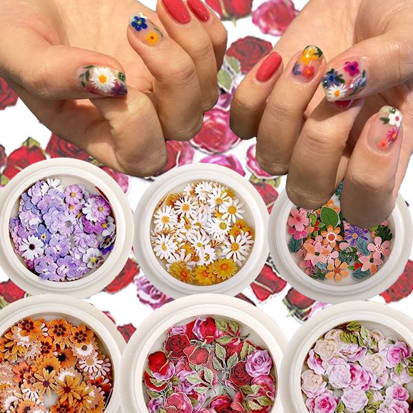 nail art color mixed flower wood pulp piece small daisy rose fresh pastoral nail dried patch diy decoration, Silver;gold
nail art color mixed flower wood pulp piece small daisy rose fresh pastoral nail dried patch diy decoration, Silver;gold