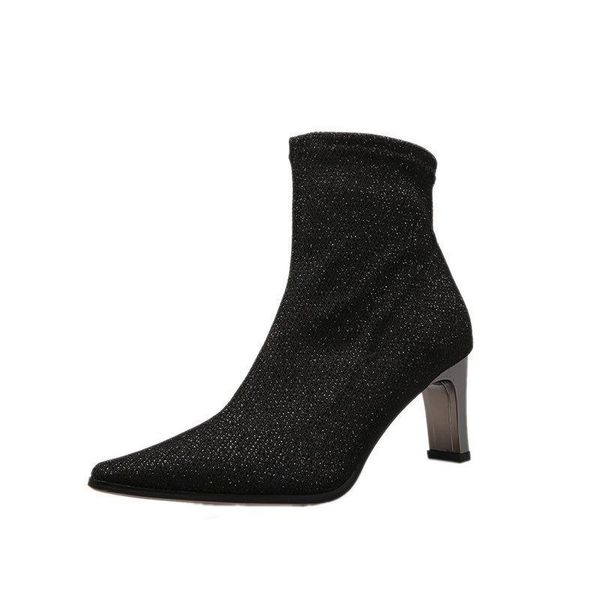 boots women ankle mosaic lace suede high heels ladies fashion pointed toe black leather shoes for woman plus size 35-43
boots women ankle mosaic lace suede high heels ladies fashion pointed toe black leather shoes for woman plus size 35-43