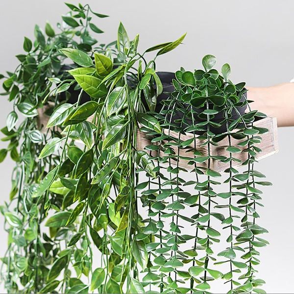 decorative flowers & wreaths artificial potted plant vines wall hanging rattan leaves branches garden home decoration plastic fake silk leaf
decorative flowers & wreaths artificial potted plant vines wall hanging rattan leaves branches garden home decoration plastic fake silk leaf