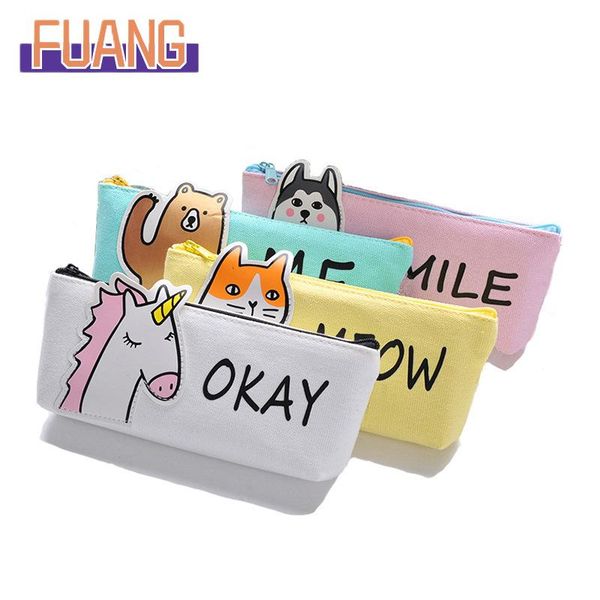pencil bags fuang 2021 casual creative half animal case canvas stationery bag student office
pencil bags fuang 2021 casual creative half animal case canvas stationery bag student office